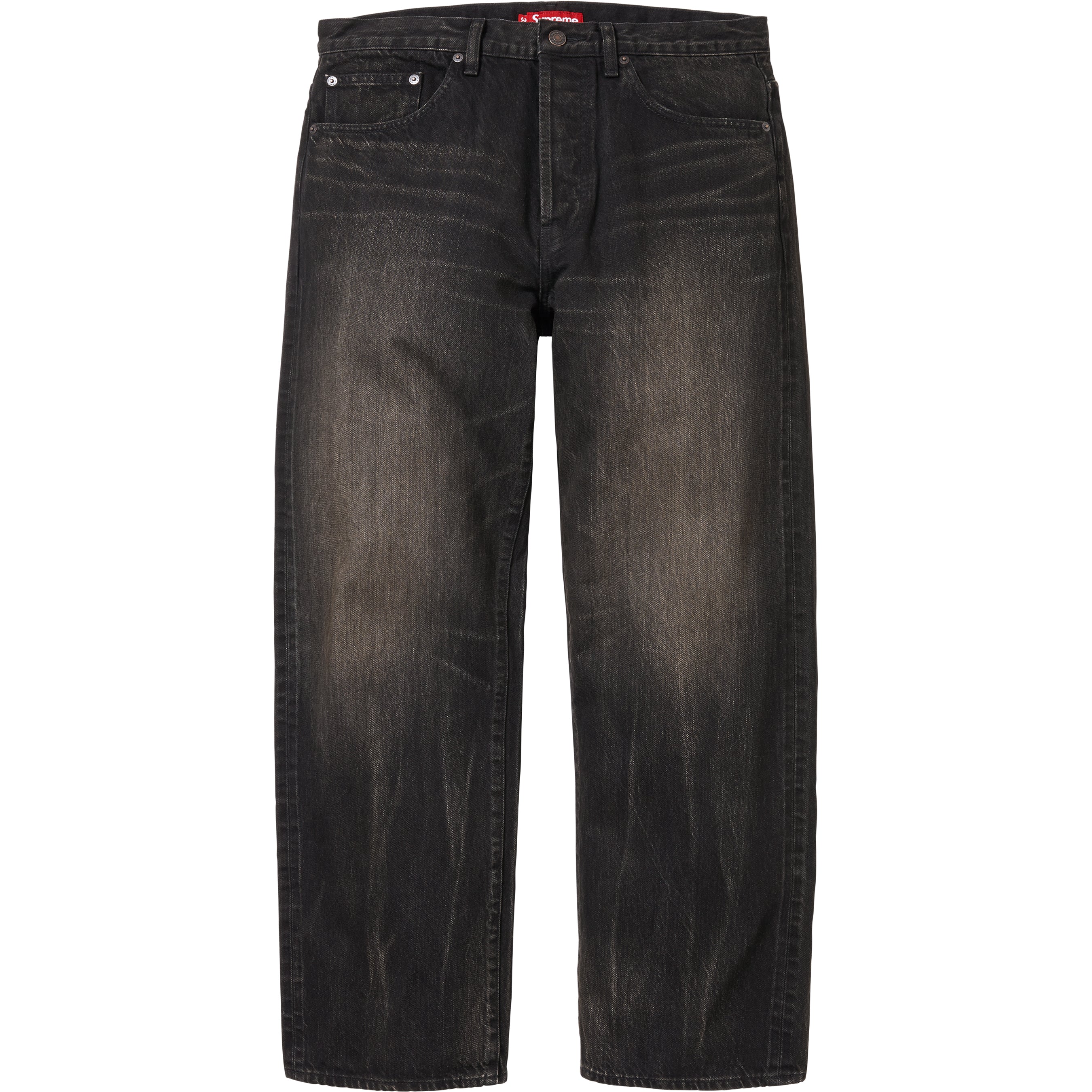 Distressed Loose Fit Selvedge Jean view 2